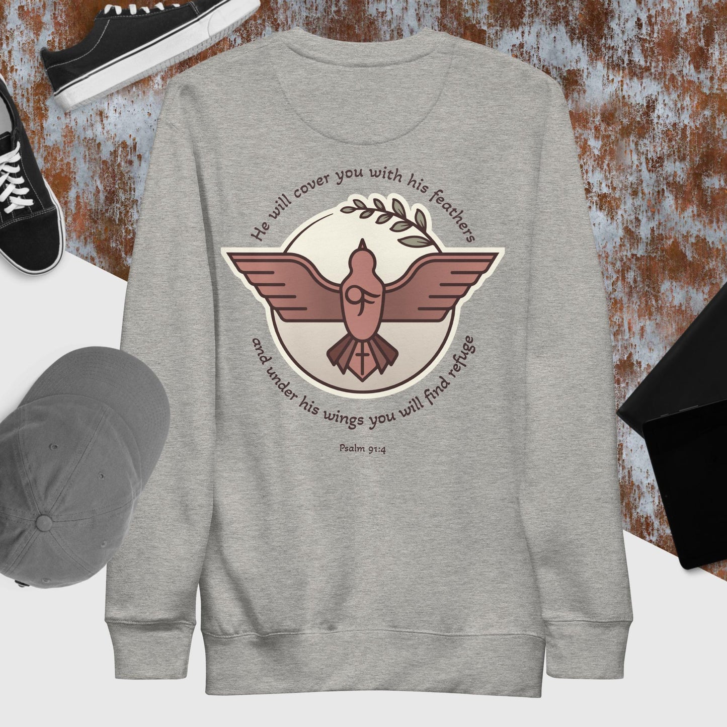 Unisex Premium Sweatshirt (Print on Back)