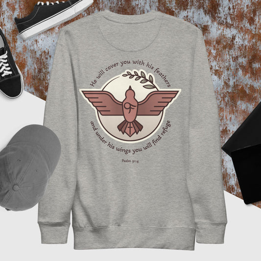 Unisex Premium Sweatshirt (Print on Back)