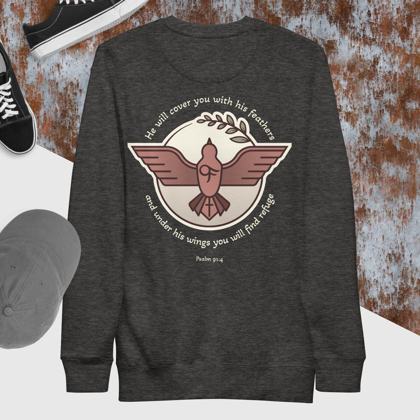 Unisex Premium Sweatshirt (Print on Back)