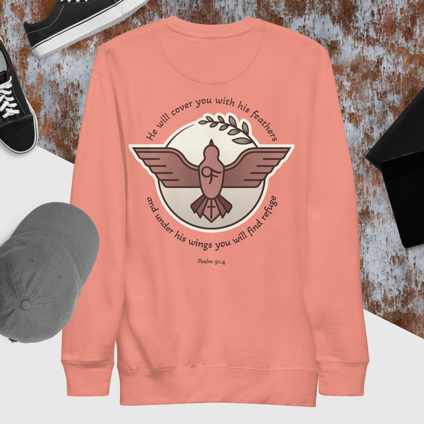 Unisex Premium Sweatshirt (Print on Back)