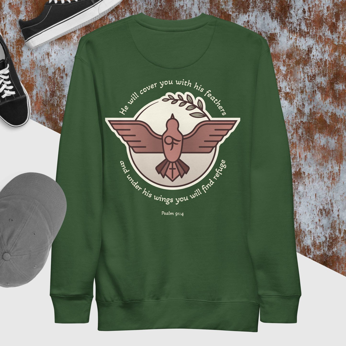 Unisex Premium Sweatshirt (Print on Back)