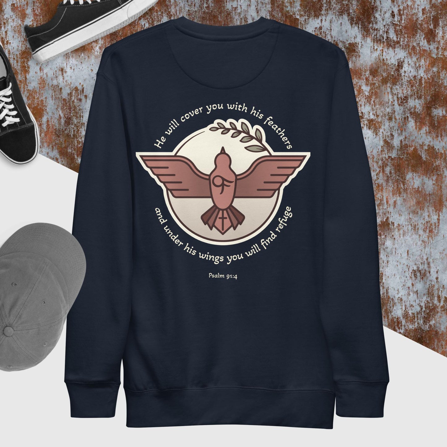 Unisex Premium Sweatshirt (Print on Back)