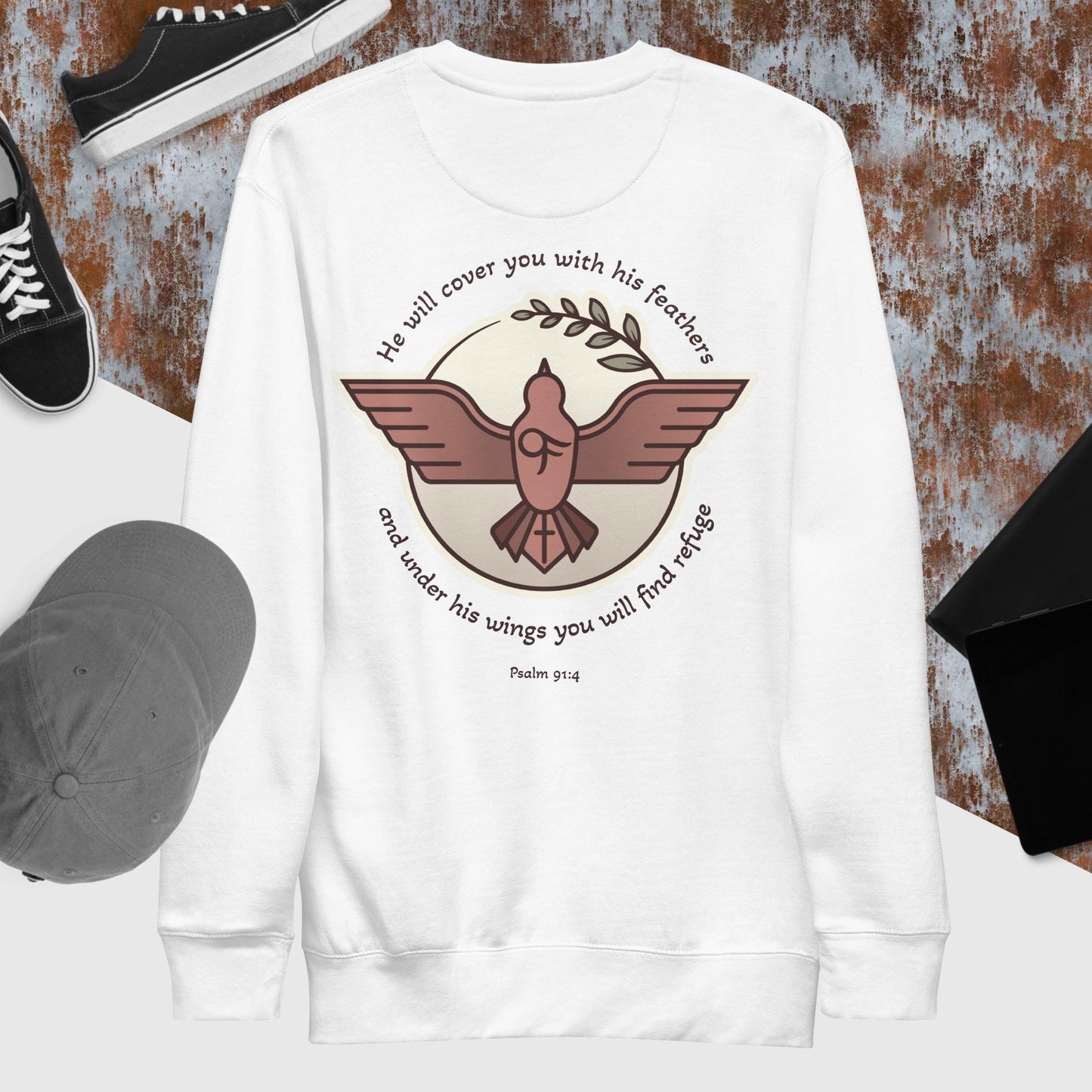 Unisex Premium Sweatshirt (Print on Back)