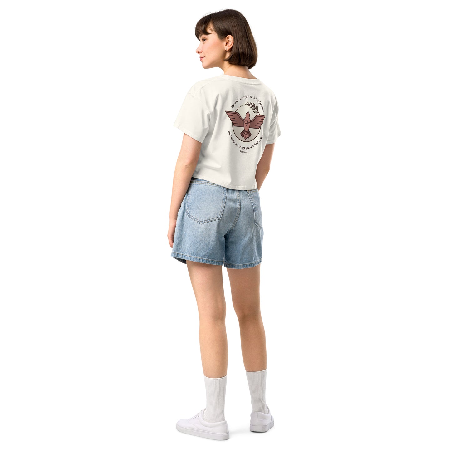 Women’s Crop Top (Print on Back)