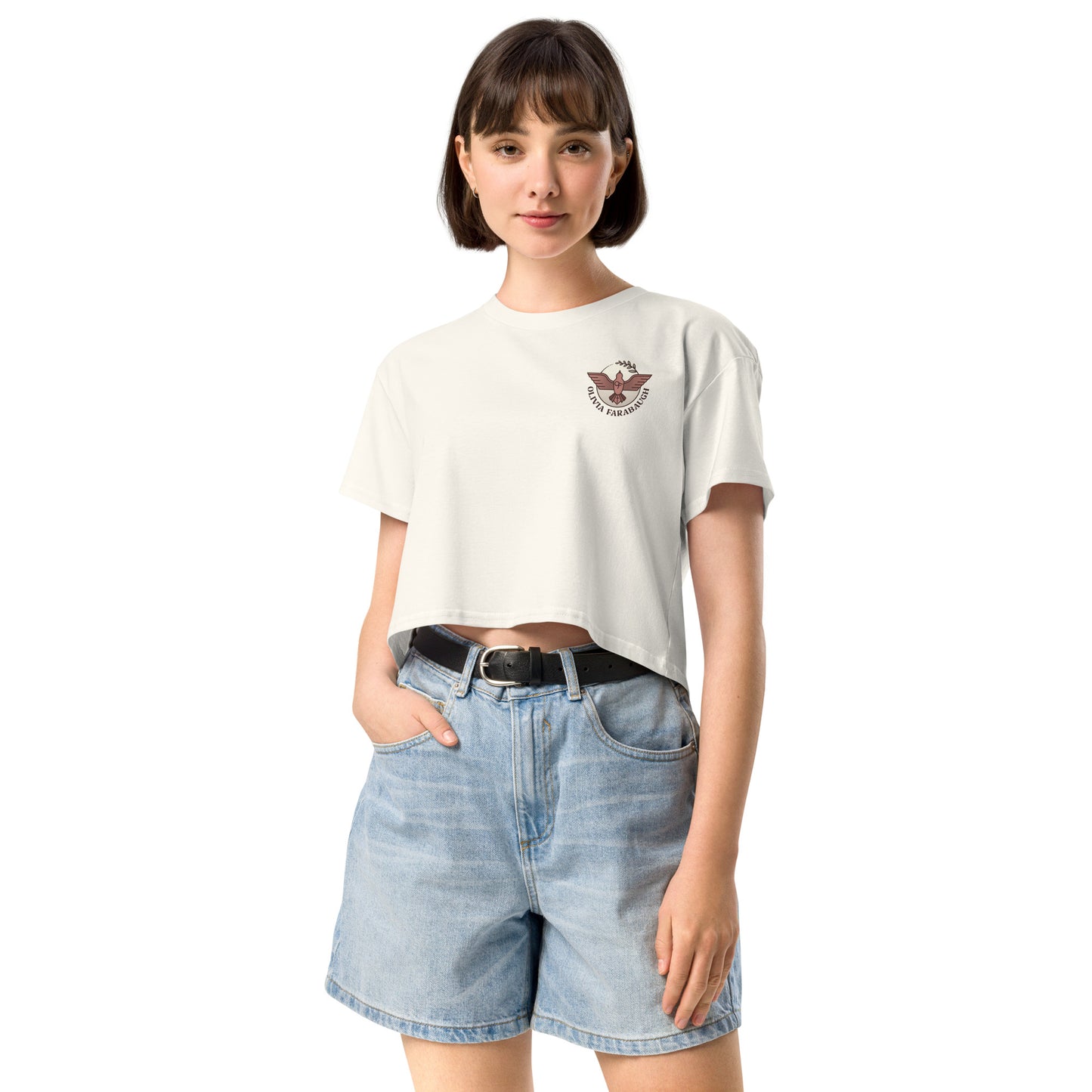 Women’s Crop Top (Print on Back)
