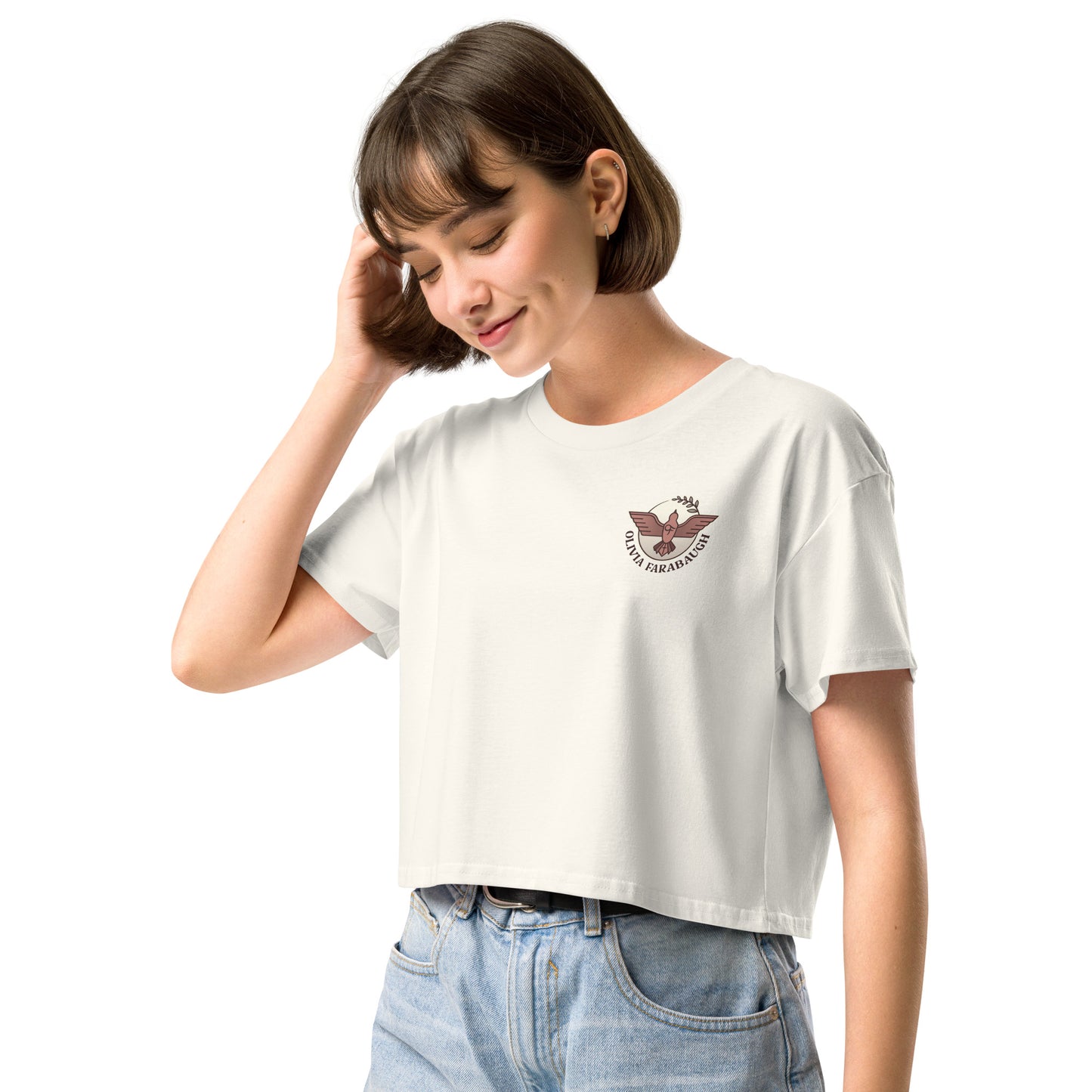 Women’s Crop Top (Print on Back)