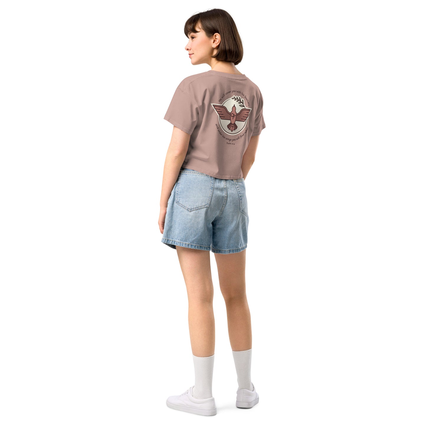 Women’s Crop Top (Print on Back)