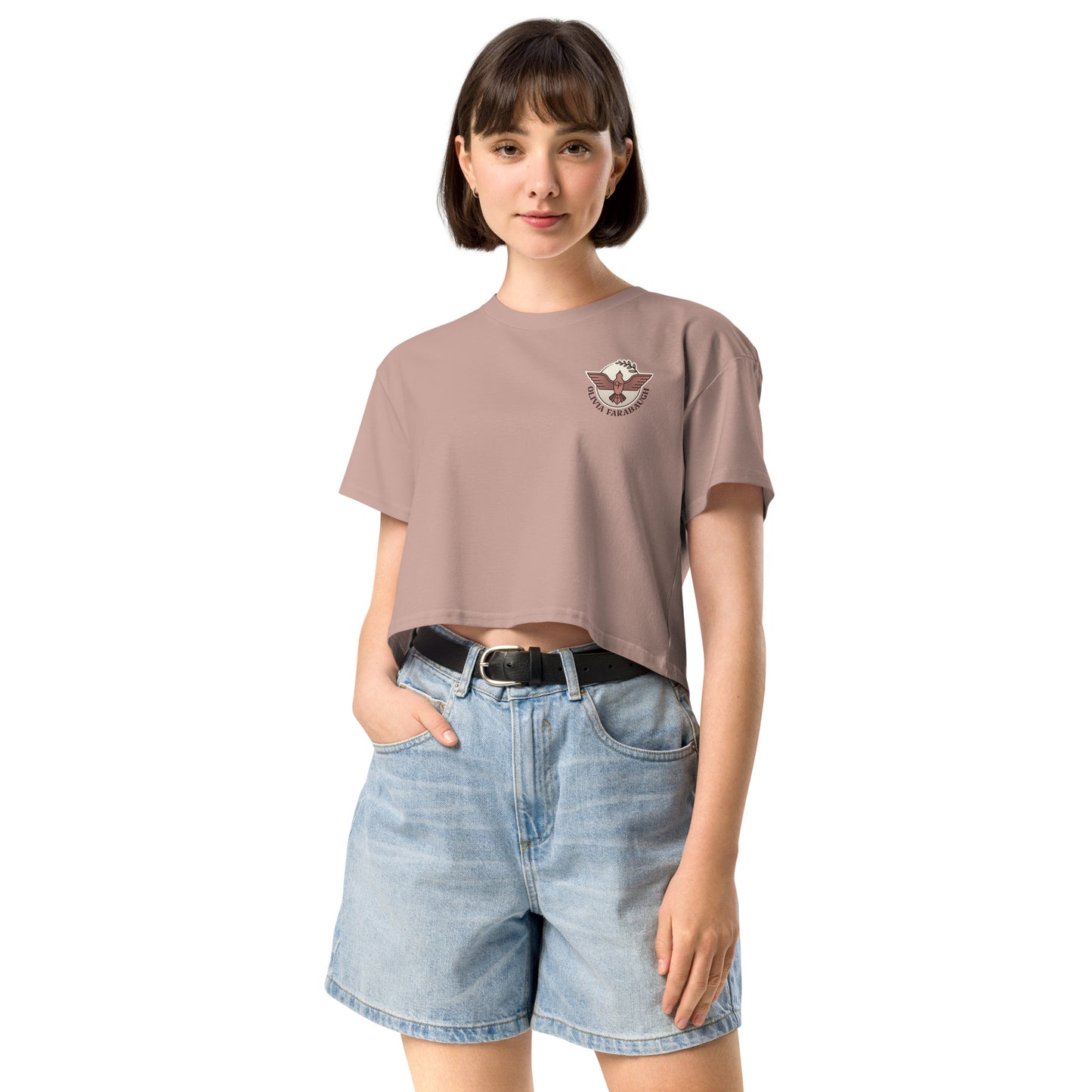 Women’s Crop Top (Print on Back)