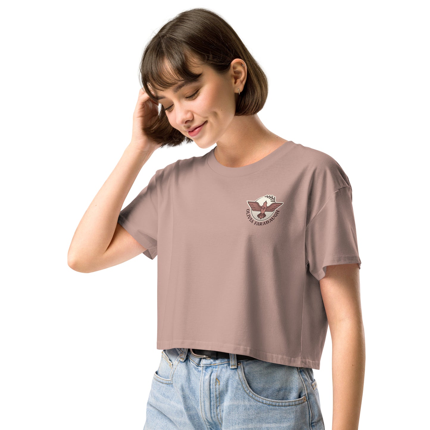 Women’s Crop Top (Print on Back)