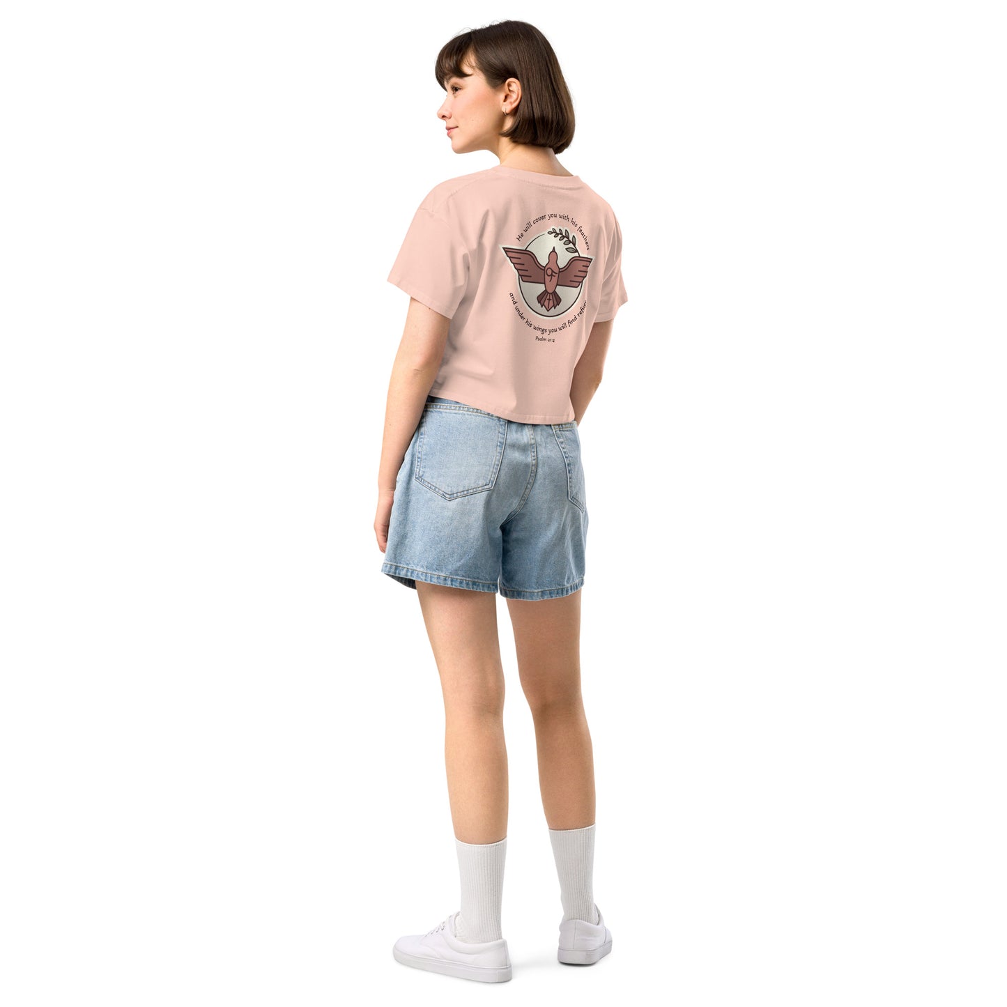 Women’s Crop Top (Print on Back)