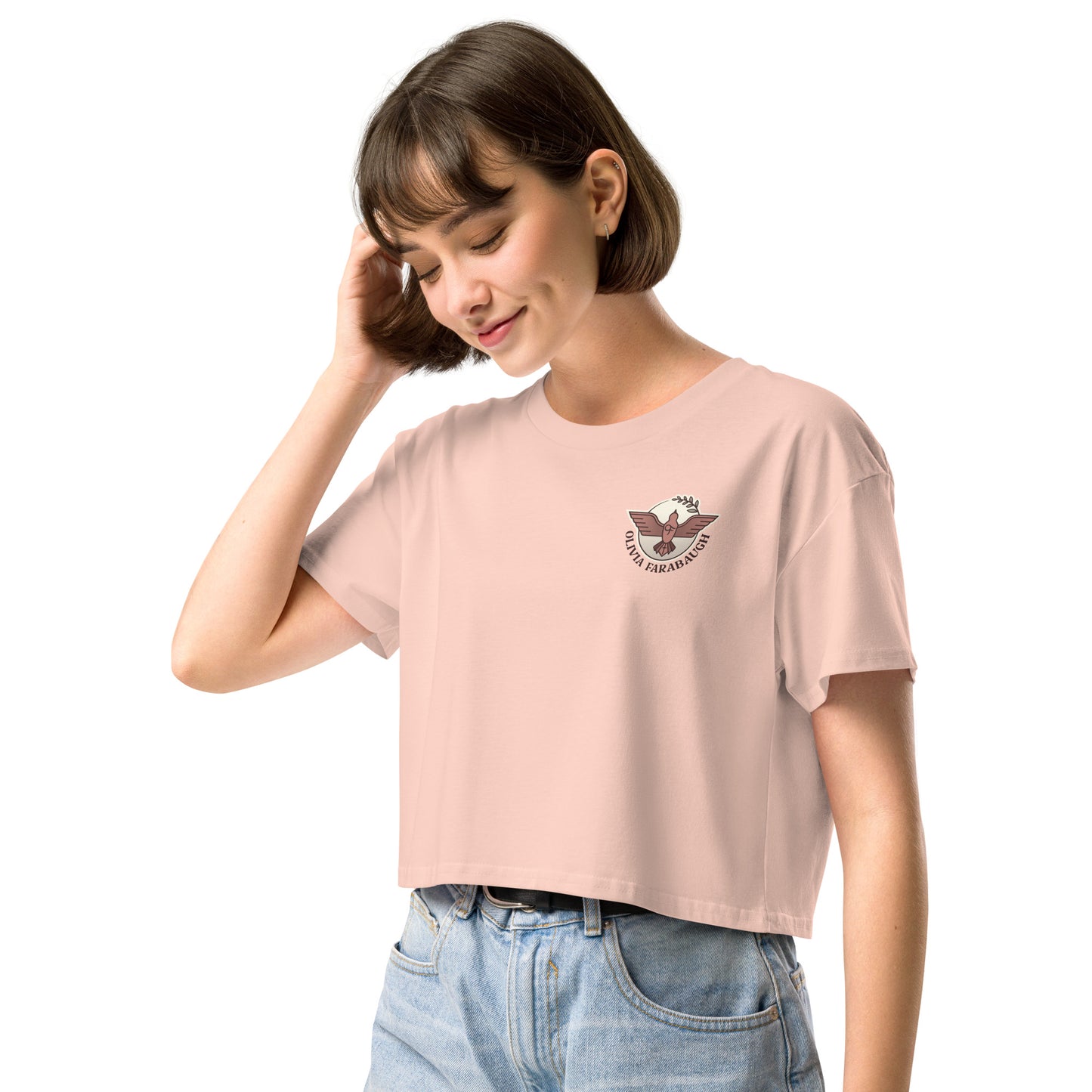 Women’s Crop Top (Print on Back)